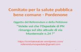 Comitato per la salute pubblica bene comune - Pordenone