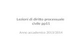 Lezioni di diritto processuale  civile pp11
