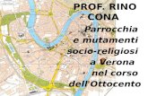 Parrocchia  e mutamenti  socio-religiosi  a Verona   nel corso  dell'Ottocento