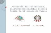 Ministero dell’istruzione, dell’università,della ricerca Ambito territoriale di Varese
