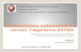 Composizione automatica di servizi: l’approccio ASTRO