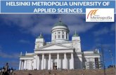 Helsinki  Metropolia University of Applied Sciences