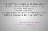 Dr.ssa Silvia  Pusceddu Unità Operativa Neuropsichiatria Infantile e dell’ Adolescenza