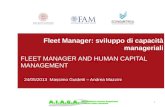 Fleet  Manager: sviluppo di capacità manageriali
