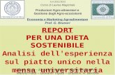 Corso di  Laurea Magistrale Produzioni Agro-alimentari e  Gestione degli Agro-ecosistemi