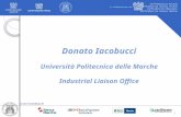 Donato Iacobucci Università Politecnica delle Marche Industrial Liaison Office