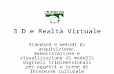 3 D e Realtà Virtuale