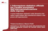 Tiziana Iacobacci, Mauro Politi Intervento su “Gli indici dei prezzi alla produzione dei prodotti industriali venduti sul mercato estero (base 2000=100)”
