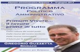 Programma Politico Amministrativo - Gregorio Guzzetta Sindaco