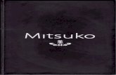 Menu à la carte del Ristorante Giapponese Mitsuko...