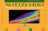 NOTIZIARIO Neutroni e Luce di Sincrotrone - Issue 16 n.2, 2011