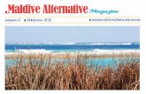 Maldive Alternative magazine-Febbraio