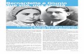 Bernardette e Giunio: due vite, una santità