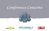 Presentazione conferenze concerto