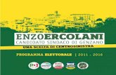 Programma Elettorale per il candidato sindaco di Genzano Enzo Ercolani