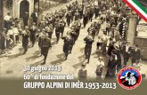 60° di Fondazione del Gruppo Alpini di Imèr
