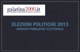 Listino Pubblicità elettorale 2013 Lecce Puglia Salento