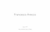 Francesco Arecco art CV