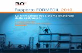 Rapporto Formedil 2010