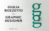 Giulia Bozzetto portfolio