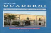 Quaderni Anno VIII - N 2/2008