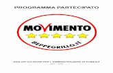 Programma 2011 - 2016 Movimento 5 Stelle Pomezia