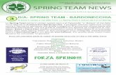 Spring Team News - N.3 - 2012