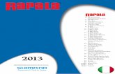 RAPALA - Catalogo 2013 Italia
