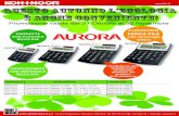 Aurora calcolatrici eco 2013