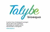 Talybe bioequo - detergenti biologici ed equosolidali alla spina