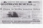 Il Piano Aria Sicilia  che non esiste intanto le Aziende felicementi inquinano Qds 6 dic 2011