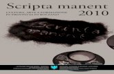 Scripta mament 2010