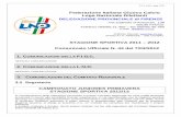 Comunicato FIGC Firenze .34 del 7/3/2012