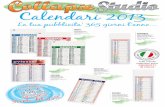 Catalogo calendari 2013