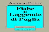 Fiabe e Leggende di Puglia, di Antonio Errico
