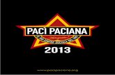 Calendario c.s.a. Pacì Paciana 2013