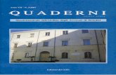 Quaderni Anno VII - N 3/2007