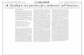 La Rassegna Stampa dell'UDC Veneto del 03.11.11