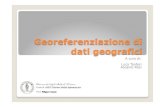 Dispense georegistrazione raster nei GIS
