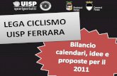 UISP FE Presentazione Stagione Ciclistica 2011