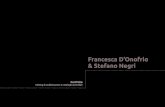 Francesca D'Onofrio & Stefano Negri