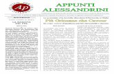 APPUNTI ALESSANDRINI N.4-09