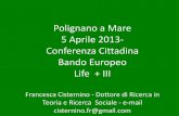 Conferenza Bando Life +_Polignano a Mare (BA), 05 Aprile pdf1 (intro)