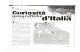 Curiosità geografiche d’Italia