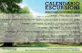 Calendario Escursioni Maggio-Giugno 2012
