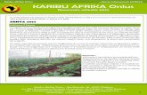 Relazione annuale Karibu Afrika Onlus 2012