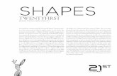 21ST design Catalogo completo Shapes