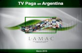 Informe de TV Paga - Argentina 2013