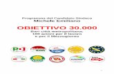 Obiettivo 30000 - il programma di governo di Michele Emiliano (bozza)