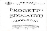 Progetto Educativo 2008 - 2010
